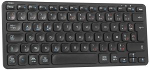Targus - Tastatur - Mehrgerate - compact - antimicrobial - kabellos - Bluetooth 5.1 - Franzosisch - Schwarz 6