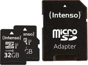 Intenso microSD Card UHS-I 32GB SDHC Premium double pack 1