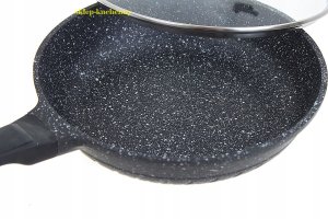 Maestro MR-1225-24 keptuvė su granitine danga ir dangčiu 24cm 2