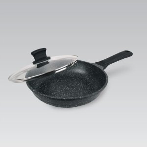 Maestro MR-1225-24 keptuvė su granitine danga ir dangčiu 24cm 6