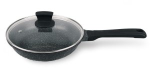 Maestro MR-1225-24 keptuvė su granitine danga ir dangčiu 24cm 7