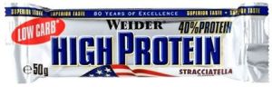 Weider Baton 40% High Protein Bar 50g Stracciatella (WEI/037#STRAC) 1