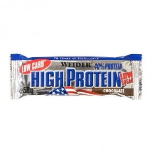 Weider Baton 40% High Protein Bar 50g Chocolate (WEI/037#CZEKO) 1