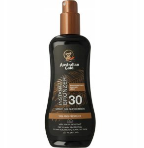 Australian Gold – Purškiamasis gelis nuo saulės Instant Bronzer SPF 30 237 ml 1