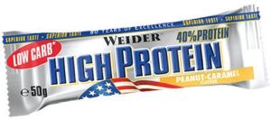 Weider Baton 40% High Protein Bar 50g Peanut-Caramel (WEI/037#ORZKA) 1