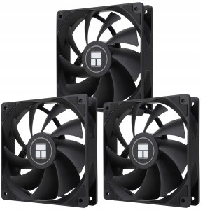 Thermalright TL-C12C X3 PWM Juodas 3vnt. (120mm) (Juodi) Ventiliatoriai 1