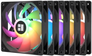Thermalright TL-C12C-S X5 PWM ARGB Juodas 5vnt. (120mm) (Juodi) Ventiliatoriai 1