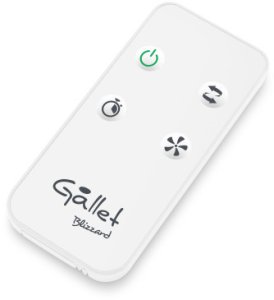 Gallet Column fan | GALVEN82T | Tower Fan | White | Diameter 23 cm | Number of speeds 3 | Oscillation | 45 W | Remote control 5