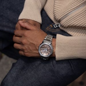 Casio G-Shock GM-B2100AD-5AER BLUETOOTH 200m srebrny 11