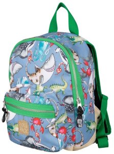 Pick & Pack Mix Animal Backpack (22 x 31 x 11 cm) - Cloud grey 3