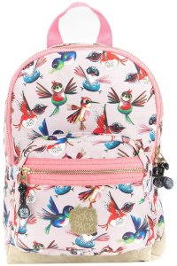 Pick & Pack Birds Backpack (22 x 31 x 11 cm) - Soft pink 1