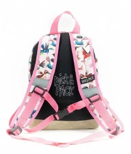 Pick & Pack Birds Backpack (22 x 31 x 11 cm) - Soft pink 3