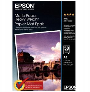 Papier foto matowy Epson A4 167 g/m 50 szt. 1