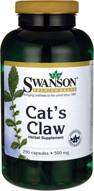 Swanson Cat's claw 500mg 250 kaps. 1