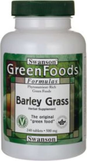 Swanson Barley Grass 500mg 240 tab. 1