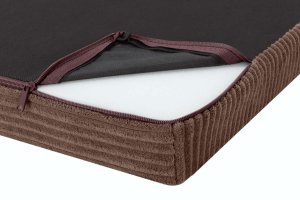 Legowisko materac dla psa Welsti brązowy sztruks M 70x50 wigofil 2