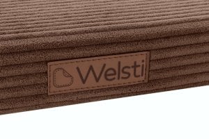 Legowisko materac dla psa Welsti brązowy sztruks M 70x50 wigofil 9
