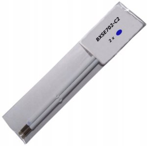 Pentel Wkłady do długopisu BXSE702 niebieskie (2) 2