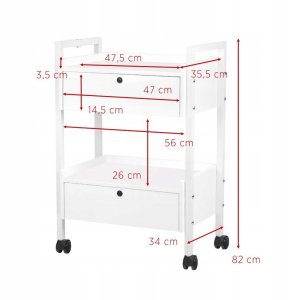 Activeshop Stolik kosmetyczny typ 1019 Giovanni 4