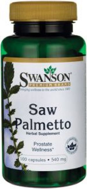 Swanson Saw Palmetto 540mg 100 kaps. 1