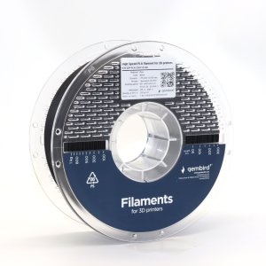 Gembird High Speed PLA Filament 1.75mm 1kg czarny - 3DP-PLA1.75HY-01-BK 4