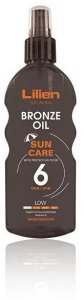 Nivea Lilien Sun Active Bronze opalovací olej SPF 6 200 ml 2