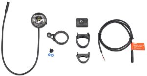 Lampka przednia do e-bike LUPINE SL NANO F Bluetooth 900 Lumenów/130 Lux, Pilot sterowania Bluetooth, Fabryczne wyjście pod Shimano, Obejma 31.8mm (NE 5