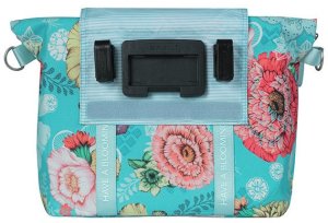 Basil Torba na bagażnik BASIL BLOOM FIELD HANDBAG KF-HOOK System, 8-11L, sky blue 4