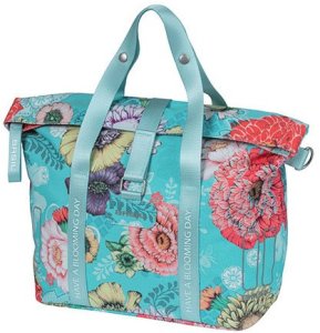 Basil Torba na bagażnik BASIL BLOOM FIELD HANDBAG KF-HOOK System, 8-11L, sky blue 6