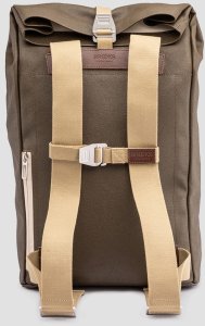Plecak turystyczny Brooks Plecak BROOKS PICKWICK COTTON CANVAS, Moss, Pojemność 26L, Wodoodporna bawełna 3