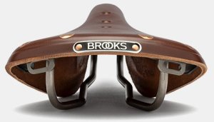 Brooks Siodełko BROOKS B17 SPECIAL TITANIUM, Brown, Titanium Rail, Waga 410g, Linia Leather 5