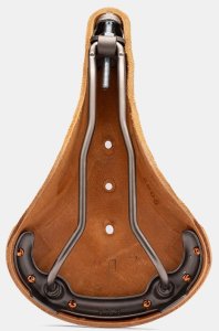 Brooks Siodełko BROOKS B17 SPECIAL TITANIUM, Honey, Titanium Rail, Waga 410g, Linia Leather 3