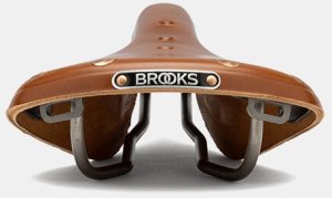 Brooks Siodełko BROOKS B17 SPECIAL TITANIUM, Honey, Titanium Rail, Waga 410g, Linia Leather 5
