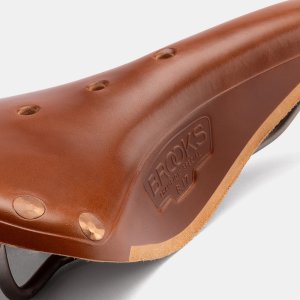Brooks Siodełko BROOKS B17 SPECIAL TITANIUM, Honey, Titanium Rail, Waga 410g, Linia Leather 6