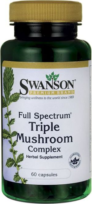 Swanson FS Triple Mushroom 60 kaps. 1