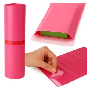 Foliopaki Kurierskie Różowe 200x300mm - 100 szt. 4