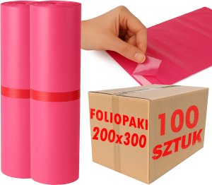 Foliopaki Kurierskie Różowe 200x300mm - 100 szt. 9