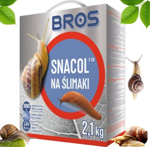 BROS - Snacol 3GB zwalcza ślimaki 2,1kg 1