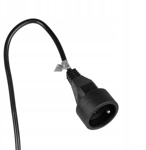 Przedłużacz elektryczny 1 gn+0 5m czarny VA0310-5B Vayox 7