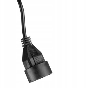 Przedłużacz elektryczny 1 gn+0 5m czarny VA0310-5B Vayox 8