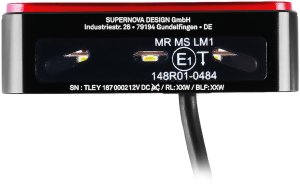 Lampka tylna SUPERNOVA TL3 PRO S Tail E-bike 12V 45km/h 2