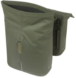 Basil Sakwa miejska podwójna BASIL CITY DOUBLE PANNIER BAG MIK 28-32L, MIK System (ready to go), moss green (NEW 2025) 3