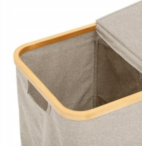 Kosz na pranie 5five Kosz na pranie dwukomorowy TIDY, 80 l 4