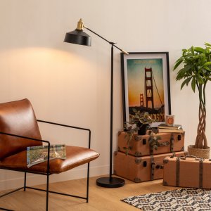 Lampa stojąca loft FACTORY, 155 cm 3