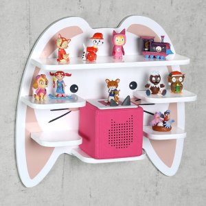 Półka ścienna z uszami do pokoju dziecięcego, 45 cm 2