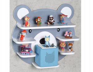 Półka ścienna z uszami do pokoju dziecięcego, 45 cm 4