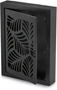 Metalowa skrzynka na klucze LEAVES, 30 x 22 x 5 cm 2