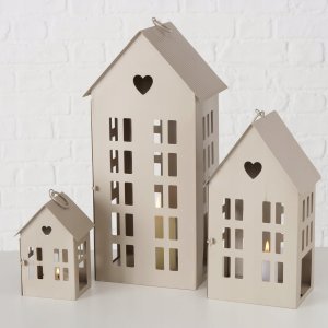 Latarnia dekoracyjna domek ALAMO, 13 - 35 cm 3