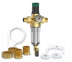 Herz filtr do wody zimnej z reduktorem ciśnienia DN 25 2301103 3