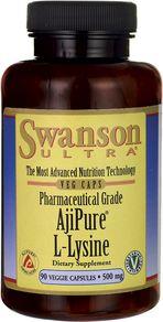 Swanson AjiPure L-Lysine 500mg 90 kaps. 1